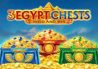 3 EGYPT CHESTS